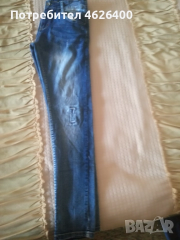 Продавам детски дънки Fasion Kids-модерни с кръпки, снимка 2 - Дънки - 52106349