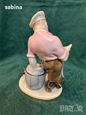 Статуетка/фигурка Котарак и готвач, ЛФЗ Ломоносов, СССР, снимка 2 - Колекции - 52975986