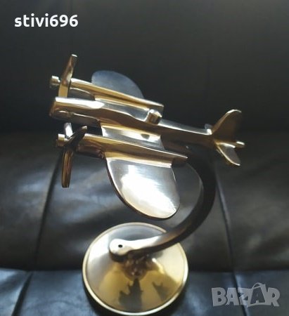 Уникален самолет,ръчно направен.Старинно, снимка 5 - Колекции - 28484106