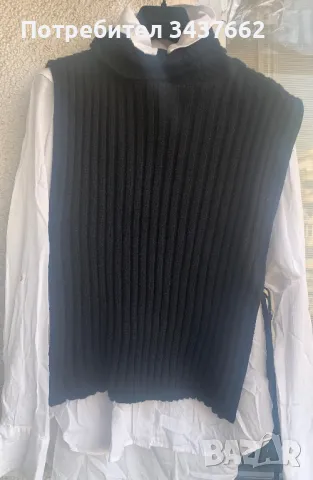 Риза с пончо , снимка 5 - Ризи - 48428874