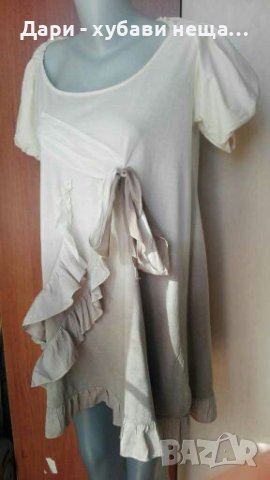 Лека свободна рокля/туника в преливащи цветове🍀❤M/L,L❤🍀арт.4204