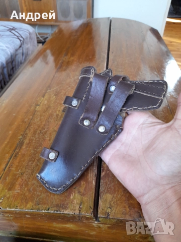 Стар кобур #27, снимка 4 - Антикварни и старинни предмети - 51895154