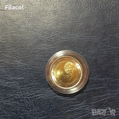 Италия 2 евро 2023 Алесандро Манцони UNC