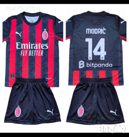 AC MILAN ❤️⚽️ детско юношески футболни екипи НОВО сезон 2025-26 година 