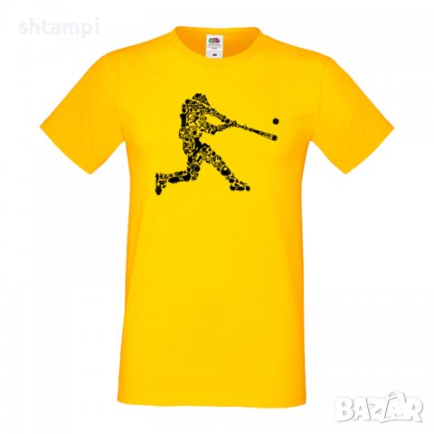 Мъжка тениска Бейзболен играч Baseball Player,спорт,Изненада,Подарък,Празник , снимка 8 - Тениски - 36812732