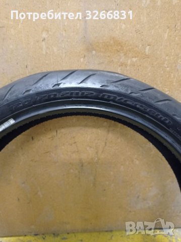 Гума мотоциклет Metzeler предна , снимка 3 - Части - 40007299