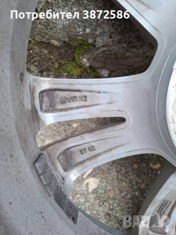 Джанти 17 Мерцедес, снимка 4 - Гуми и джанти - 53386350