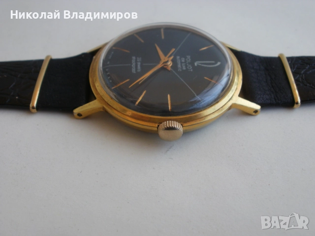 Пoljot de luxe 29 j. automatic мъжки руски Полет ръчен часовник, снимка 3 - Мъжки - 52412292