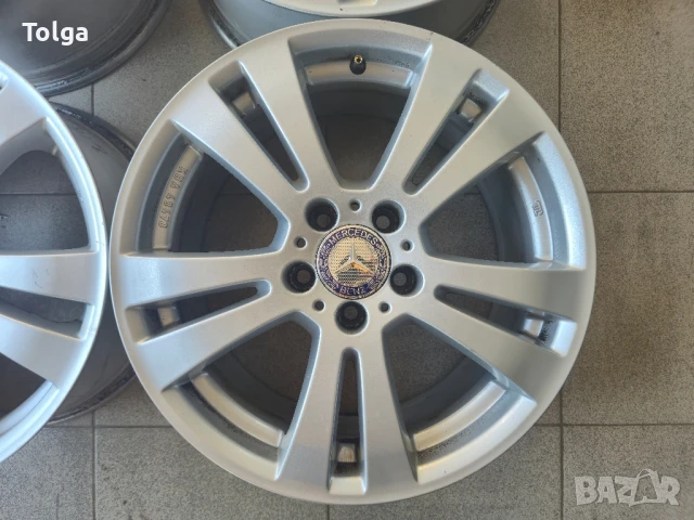Алуминиеви джанти за Mercedes 17 5x112, снимка 3 - Гуми и джанти - 50845829