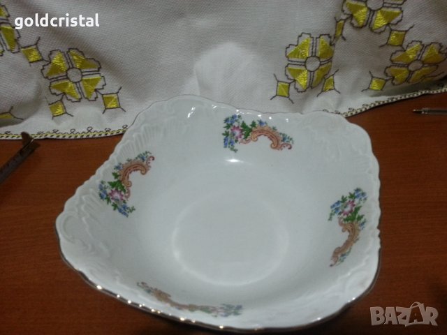 Полски порцелан купа, снимка 4 - Антикварни и старинни предмети - 43245751