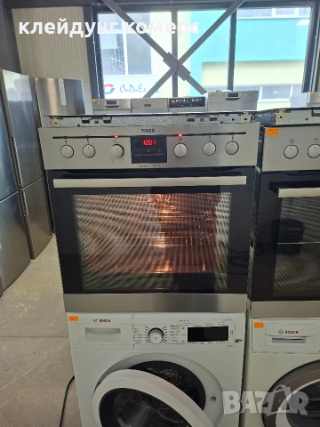 Фурна за вграждане с керамичен плот AEG COMPETENCE PYROLIS MAXI мод.EP3013021M 74л. 