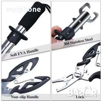 Риболовни клещи за захващане за устата на рибата и многофункционални клещи , снимка 7 - Такъми - 49263446