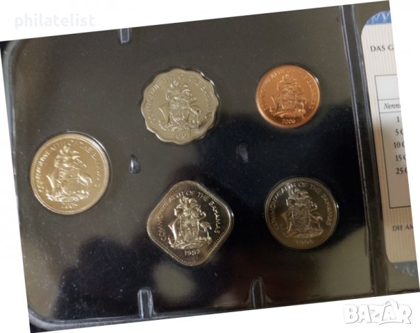 Бахамски о-ви - Комплектна серия, снимка 2 - Нумизматика и бонистика - 37792323