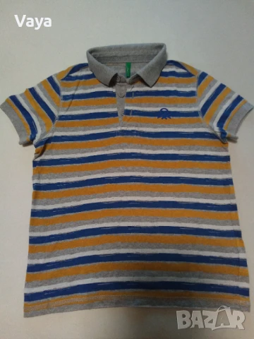 Детска тениска Бенетон, р-р М, 130, за 7-8 год.