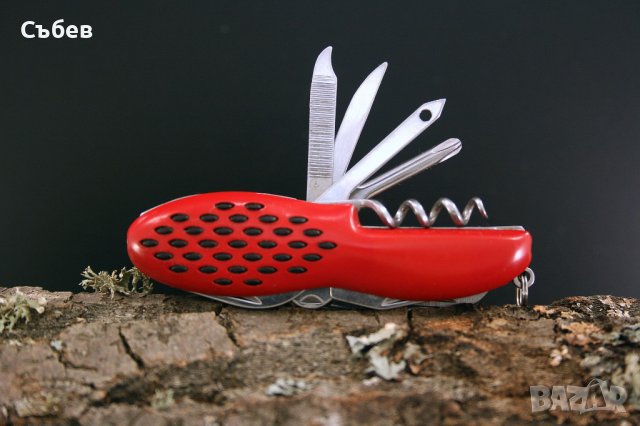 Туристическо джобно ножче с 11 приставки, снимка 3 - Ножове - 40025787