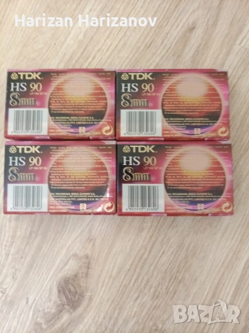Видеокасета TDK 8mm HS 90. , снимка 2 - Камери - 53401462