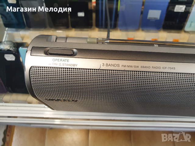 Радио Sony ICF-704S  В отлично техническо и визуално състояние., снимка 6 - Радиокасетофони, транзистори - 44854299