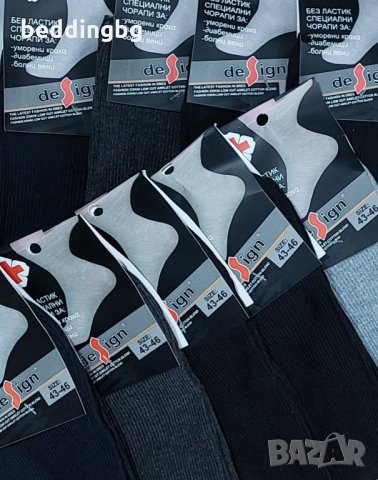 #Памучни #Чорапи без ластик 10чф. , снимка 2 - Други - 34596084