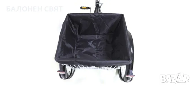 8 скоростна 20 цола Нова Триколка Велосипед с багажен кош 3 спирачки, снимка 8 - Велосипеди - 50167263