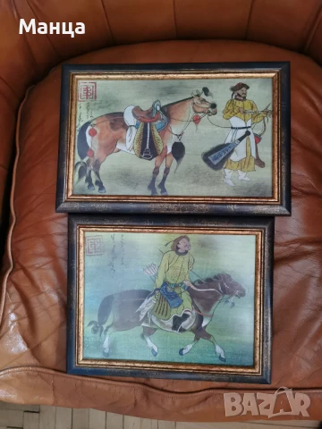 Старинни Монголски картини