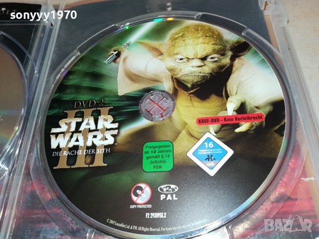 STAR WARS X2 DVD 0502241148, снимка 7 - DVD филми - 44141270