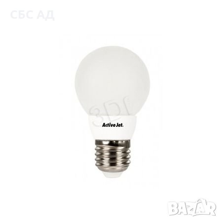 Крушка LED ActiveJet AJE-DS2027B, E27, 3W, топло бяла, снимка 1 - Крушки - 27799530