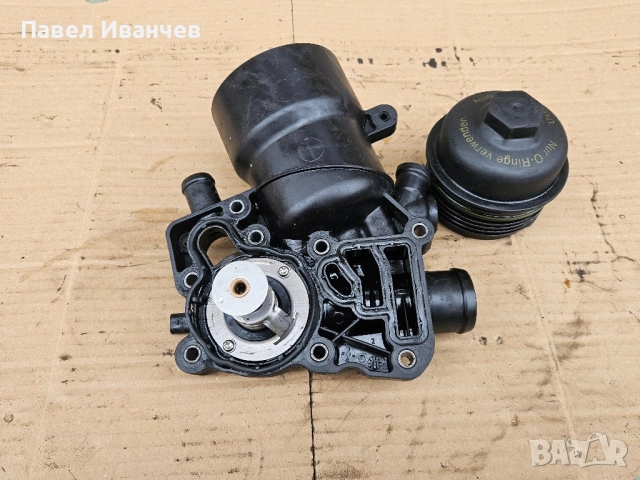 Корпус за маслен филтър с термостат за Audi A6 C7 3.0TDI BI Turbo, снимка 6 - Части - 52865405
