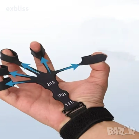 Тренажор за пръсти за спорт и възстановяване, снимка 6 - Спортна екипировка - 53397477