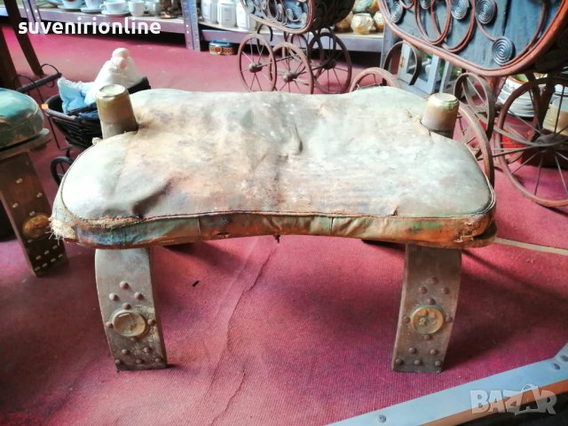 Дървен стол седло 