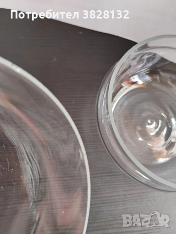 Стъклена бонбониерка, снимка 5 - Декорация за дома - 50112444