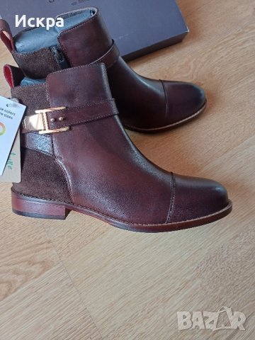 маркови боти от ест.кожа  н.38/стелка 25см/, снимка 6 - Дамски боти - 43838688