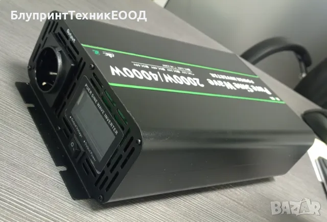 Инвертори HOULI 2000/4000W пълна синусоида 12V или 24V, снимка 5 - Друга електроника - 41858980