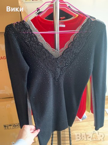 Нова блуза в три цвята, снимка 11 - Блузи с дълъг ръкав и пуловери - 39547095