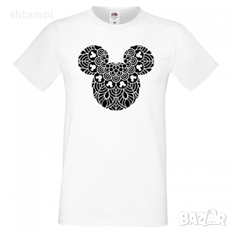 Мъжка тениска Mickey Head 5 Подарък,Изненада,Рожден ден, снимка 9 - Тениски - 36575944