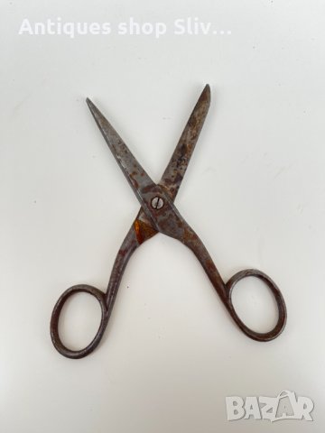 Колекционерска шивашка ножица Solingen №1891, снимка 5 - Антикварни и старинни предмети - 35633377
