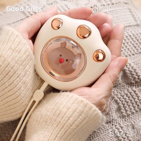 Мини нагревател за ръце с форма котешка лапичка FC6502, снимка 4 - Други - 43673533