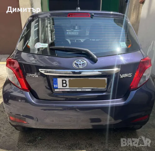 Toyota Yaris CVT Euro5 Luna 2012г, снимка 2 - Автомобили и джипове - 50024810