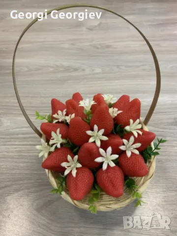 Цветя изработени с глицеринов ароматен сапун , снимка 17 - Декорация за дома - 48659911