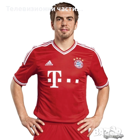 Оригинална футболна тениска Bayern Munchen домакински екип 2013/2014 Adidas Z25029 размер XL, снимка 14 - Спортни дрехи, екипи - 52061134