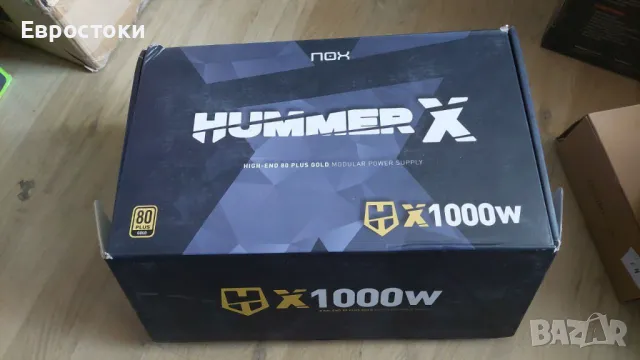 NOX XTREME Hummer X 1000W 80 Plus Gold - NXHUMMERX1000WGD захранване, 1000W, ATX 12V, ултразвуков, снимка 8 - Други - 48005375