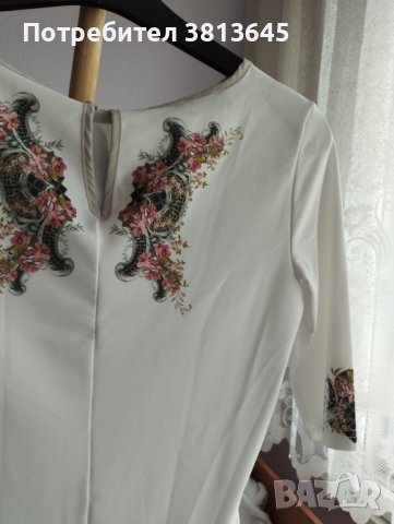 Дамска блуза с флорален мотив., снимка 5 - Други - 43087765