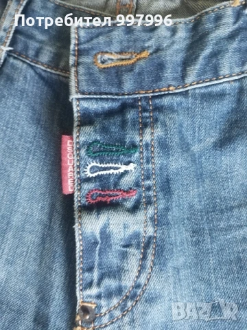 къси дънки- DSQUARED- унисекс XL размер, снимка 11 - Къси панталони и бермуди - 50990457