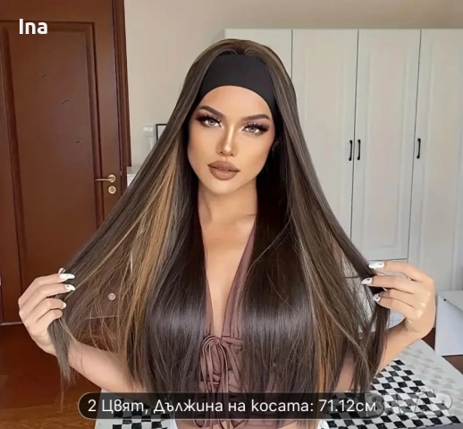 Плитки с лента на главата, снимка 4 - Аксесоари за коса - 53147376