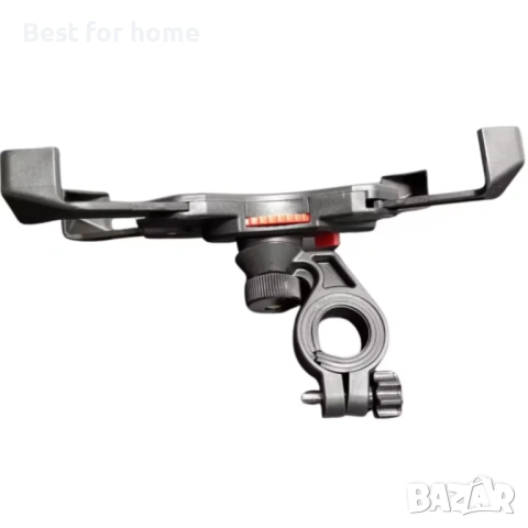 Стойка за телефон за мотоциклет, Grefay PB03-ES, черна 