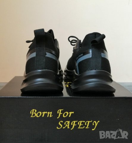 Работни обувки с метално бомбе - уникално леки от дишащ материал (Модел 276), снимка 9 - Други - 33620262