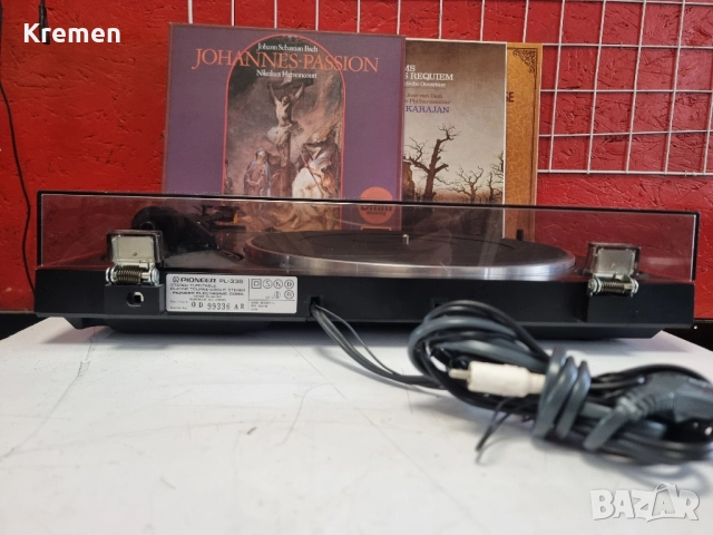 Г.амофон PIONEER PL-335, снимка 8 - Ресийвъри, усилватели, смесителни пултове - 52327425