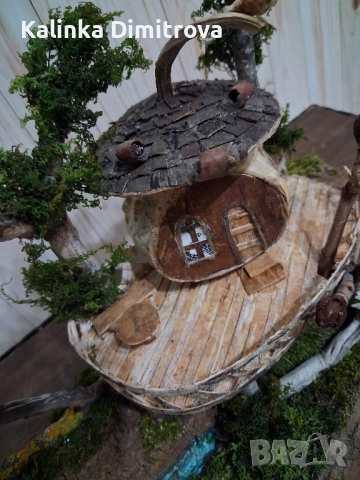 Къща на дърво,изработена с естествени материали., снимка 11 - Други стоки за дома - 52102061