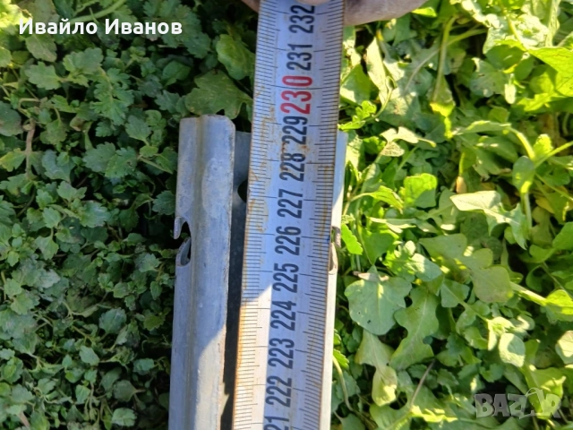 метален кол за лозе, снимка 2 - Огради и мрежи - 52508823