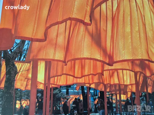 Христо Явашев Christo 2005 Портите Сентръл парк Ню Йорк 1979–2005 3, снимка 5 - Картини - 47725729