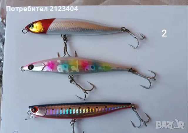 Воблери, снимка 3 - Такъми - 49219829